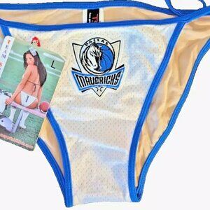 DALLAS MAVERICKS BIKINI SWIM BATHING SUIT BOTTOM
